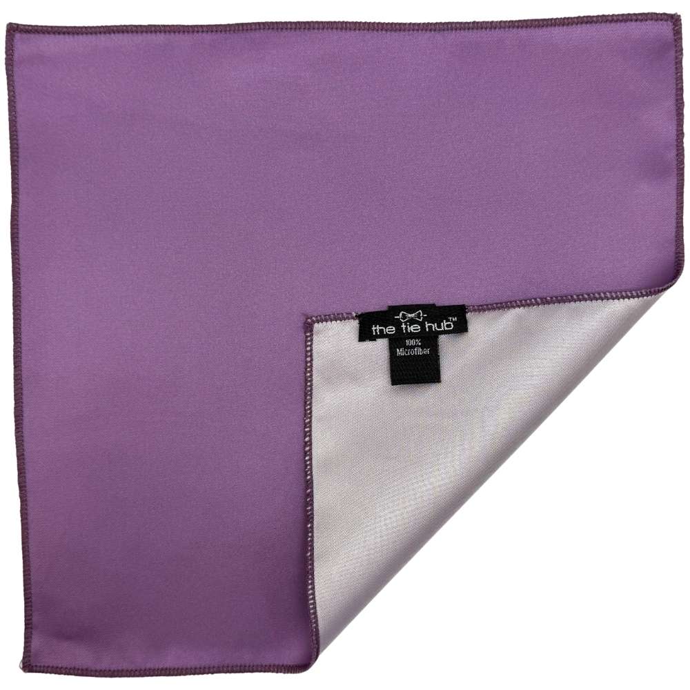 Purple Pocket Square for Men
