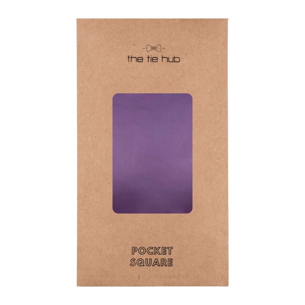 Purple Pocket Square for Men