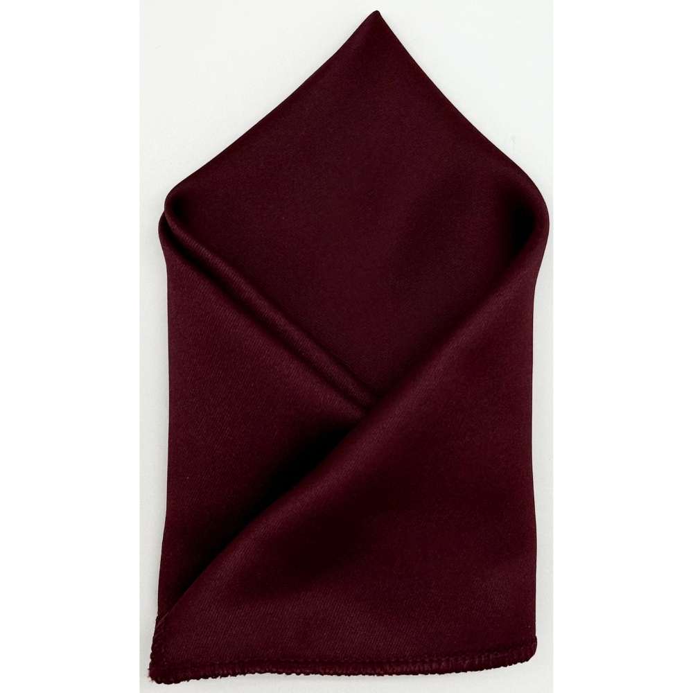 Maroon Pocket Square for Men