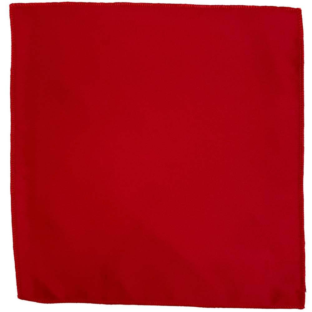 Red Pocket Square for Men