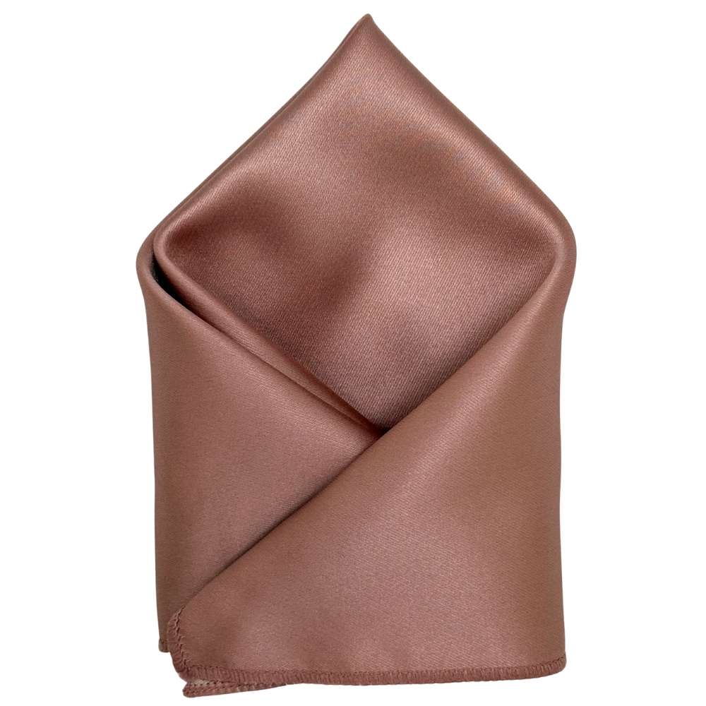 Rose Gold Pocket Square for Men