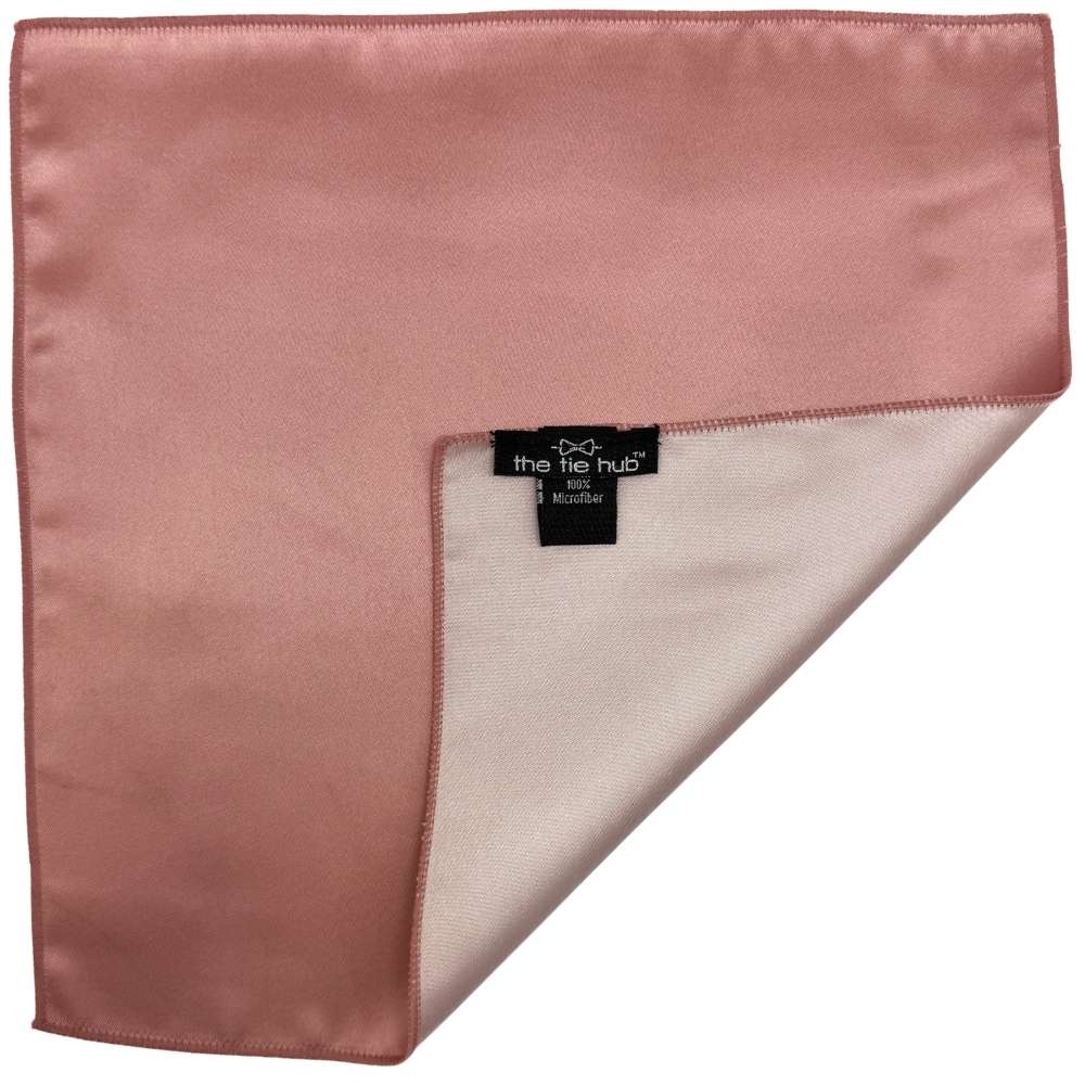 Rose Gold Pocket Square for Men