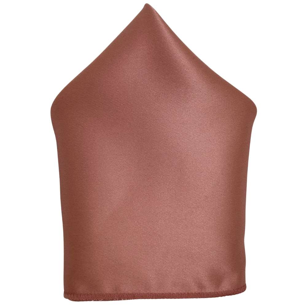 Rose Gold Pocket Square for Men