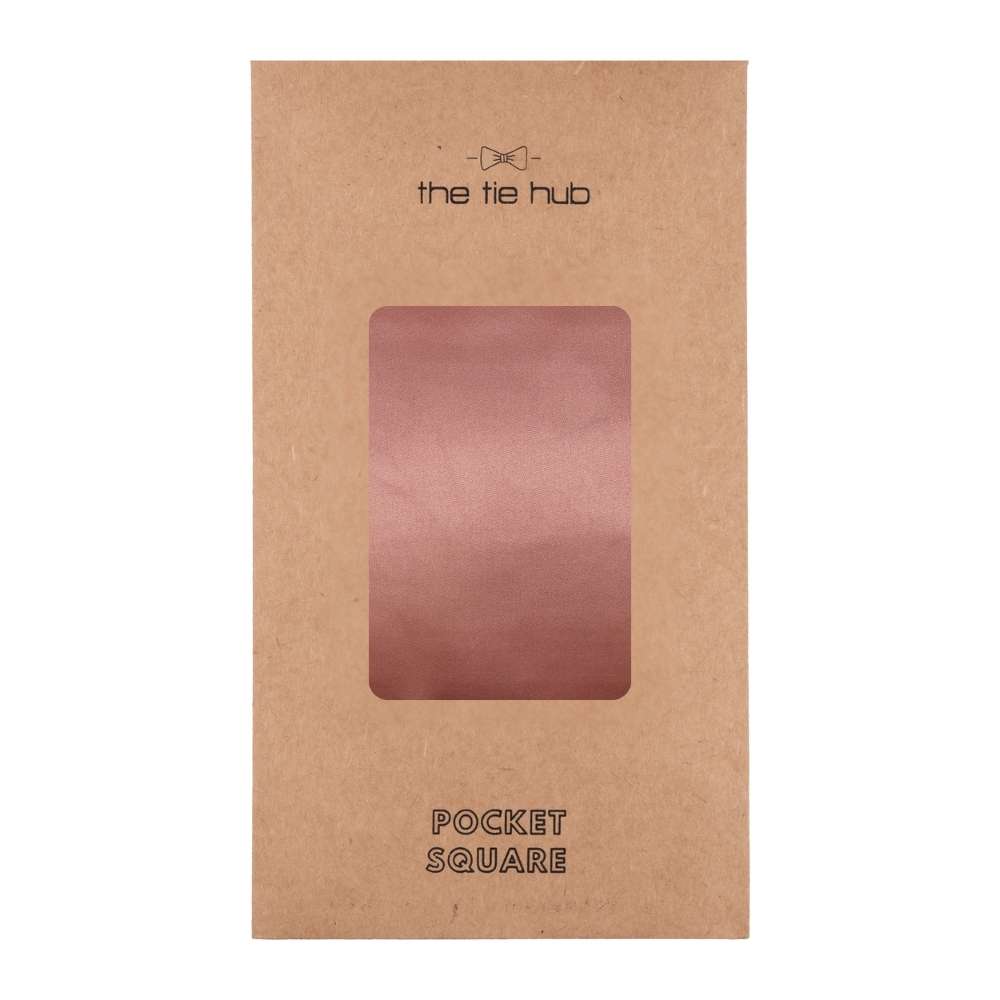 Rose Gold Pocket Square for Men