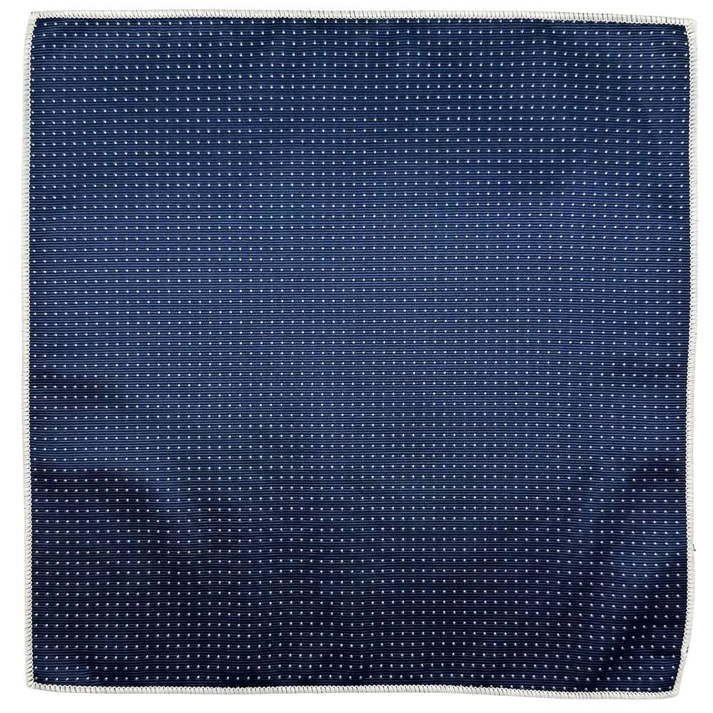 Blue Polka Dot Pocket Square for Men