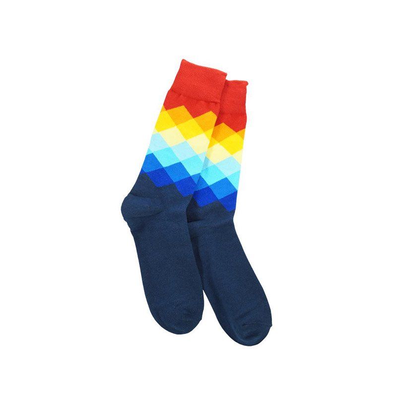 Multi Crew Length Socks for Men