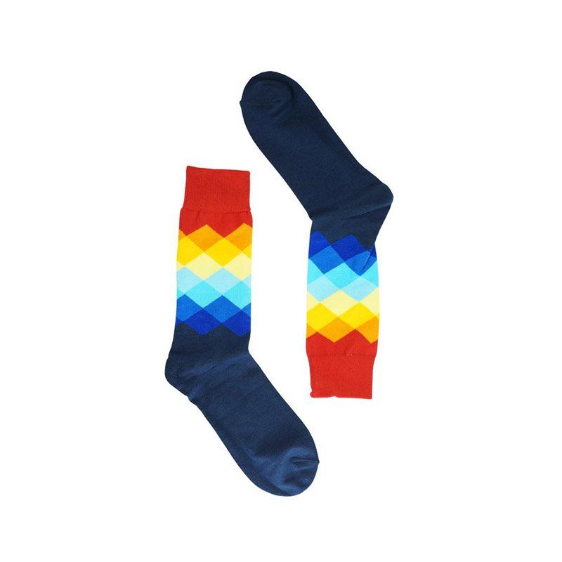 Multi Crew Length Socks for Men