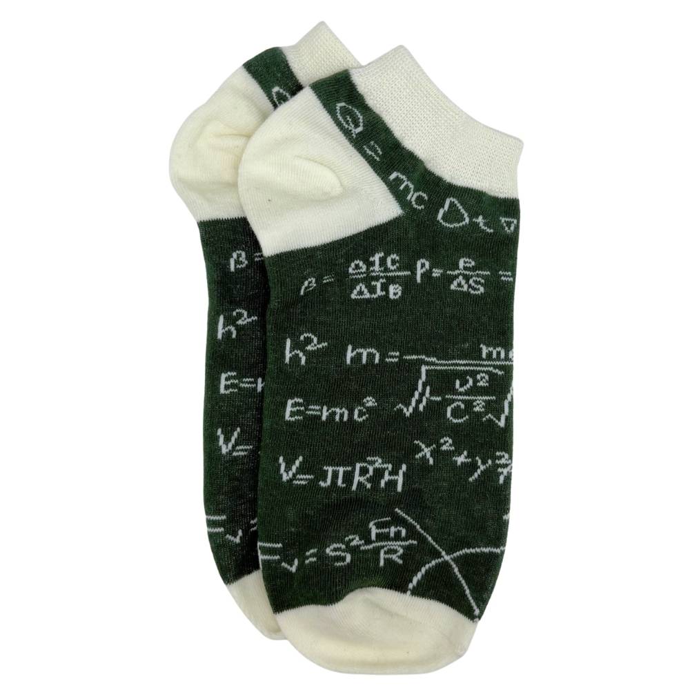 Green Ankle Length Socks for Men