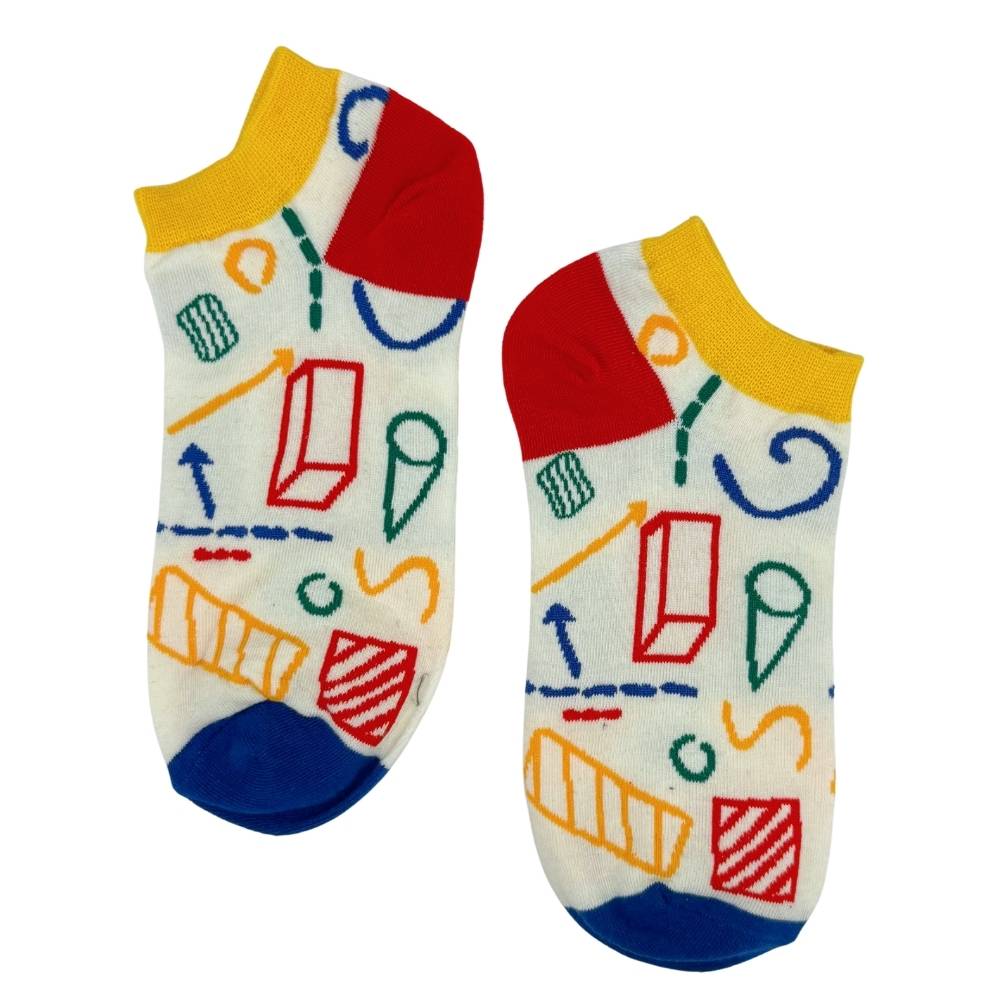 White Ankle Length Socks for Men