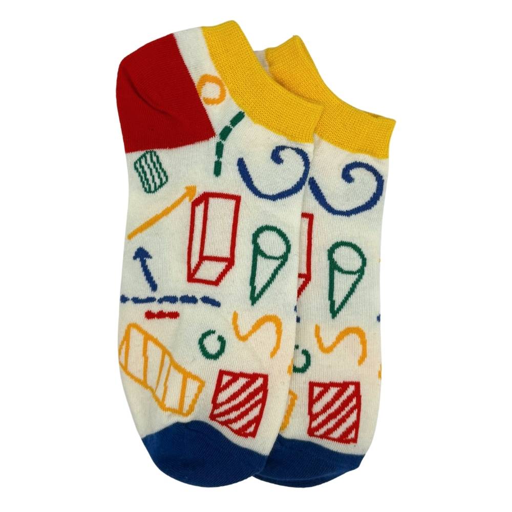 White Ankle Length Socks for Men