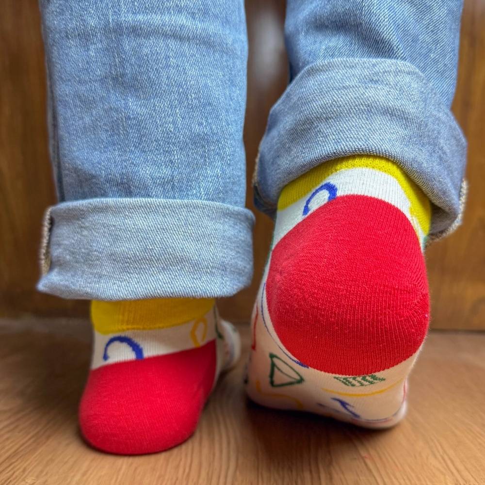 White Ankle Length Socks for Men