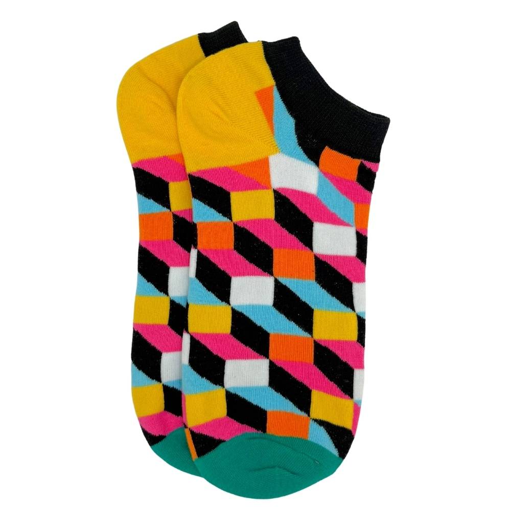 Multicolor Ankle Length Socks for Men