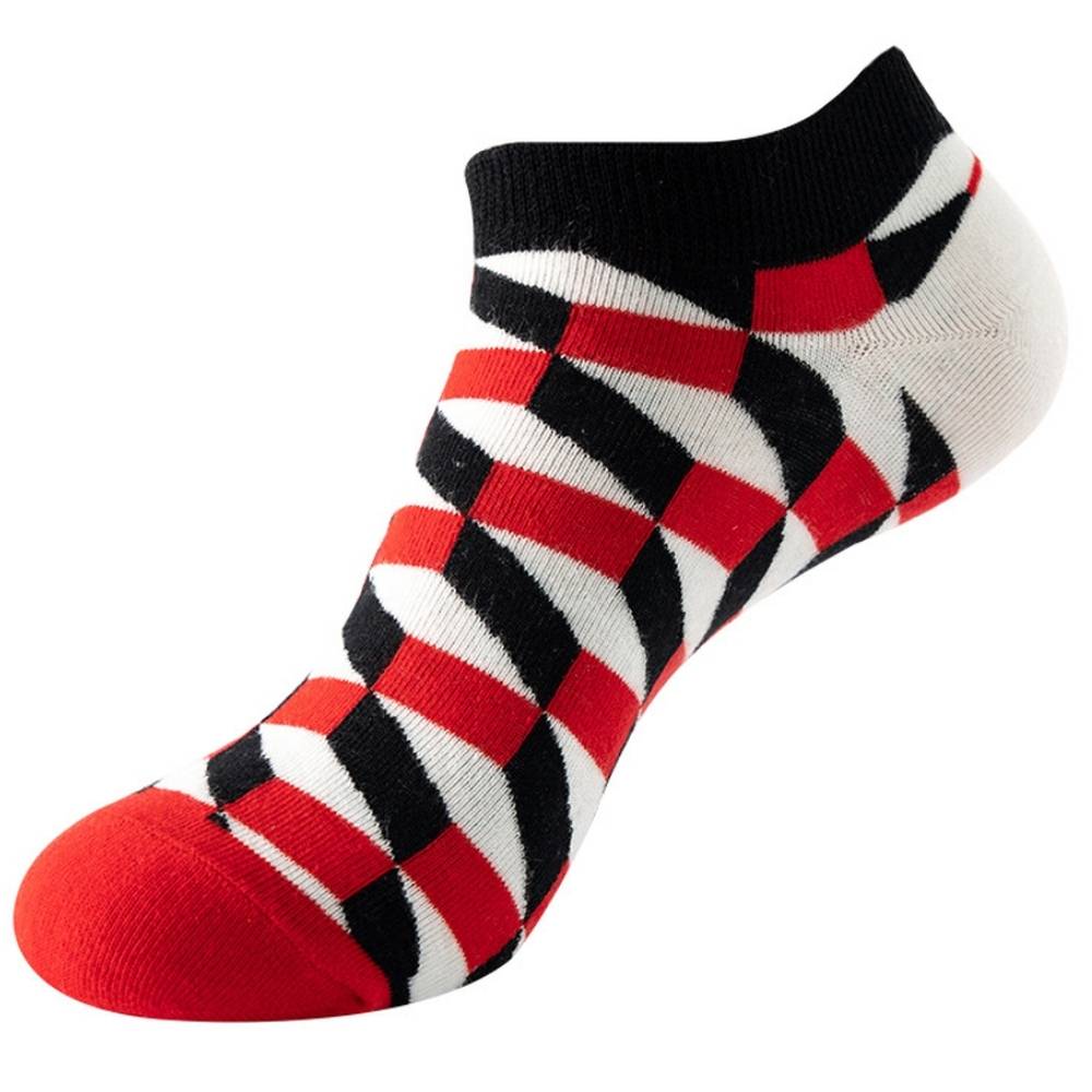 Multicolor Ankle Length Socks for Men