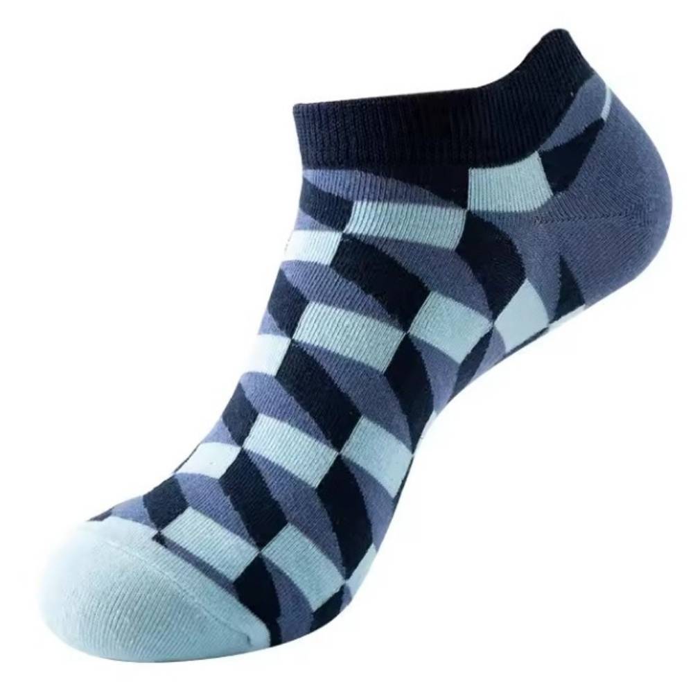 Multicolor Ankle Length Socks for Men