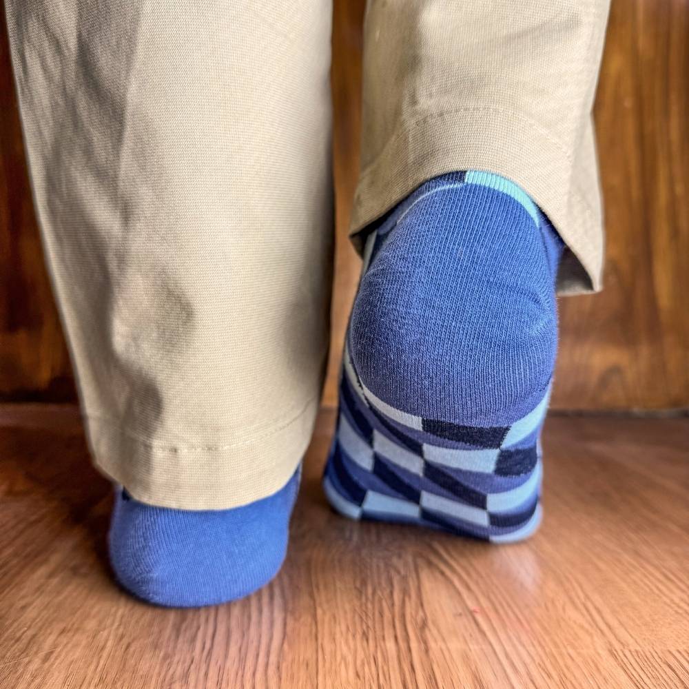 Multicolor Ankle Length Socks for Men