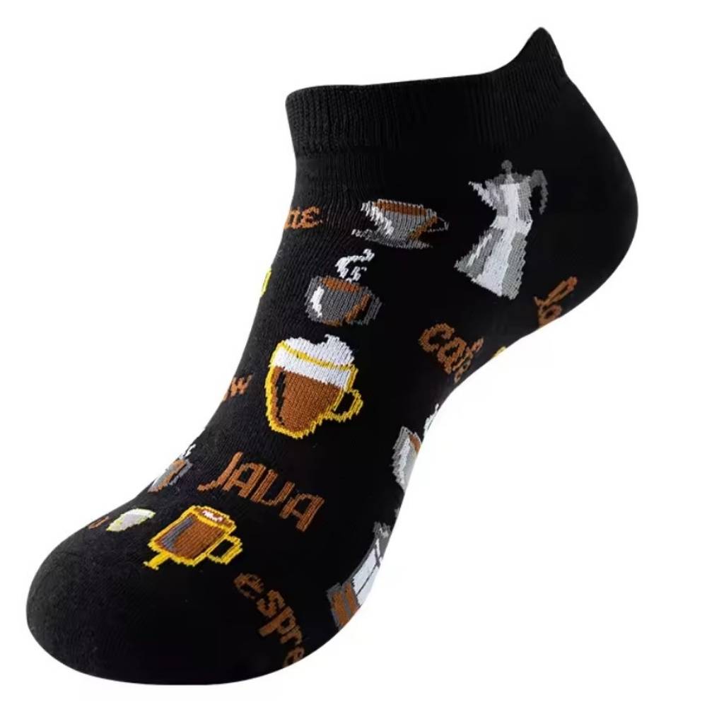 Black Ankle Length Socks for Men