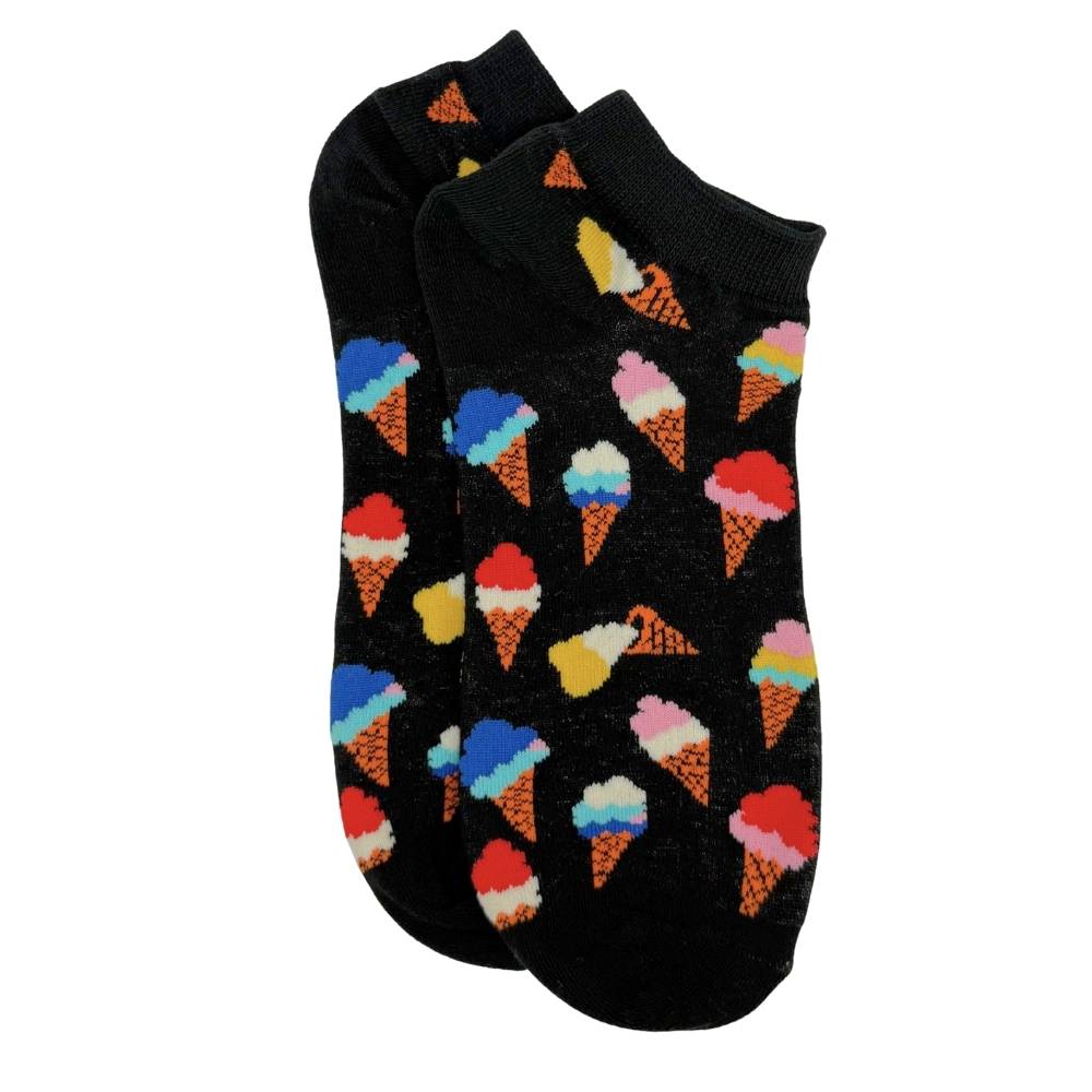 Black Ankle Length Socks for Men