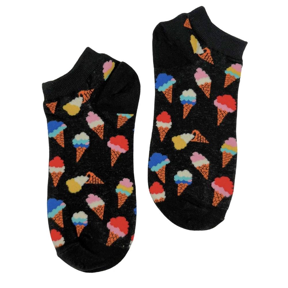 Black Ankle Length Socks for Men