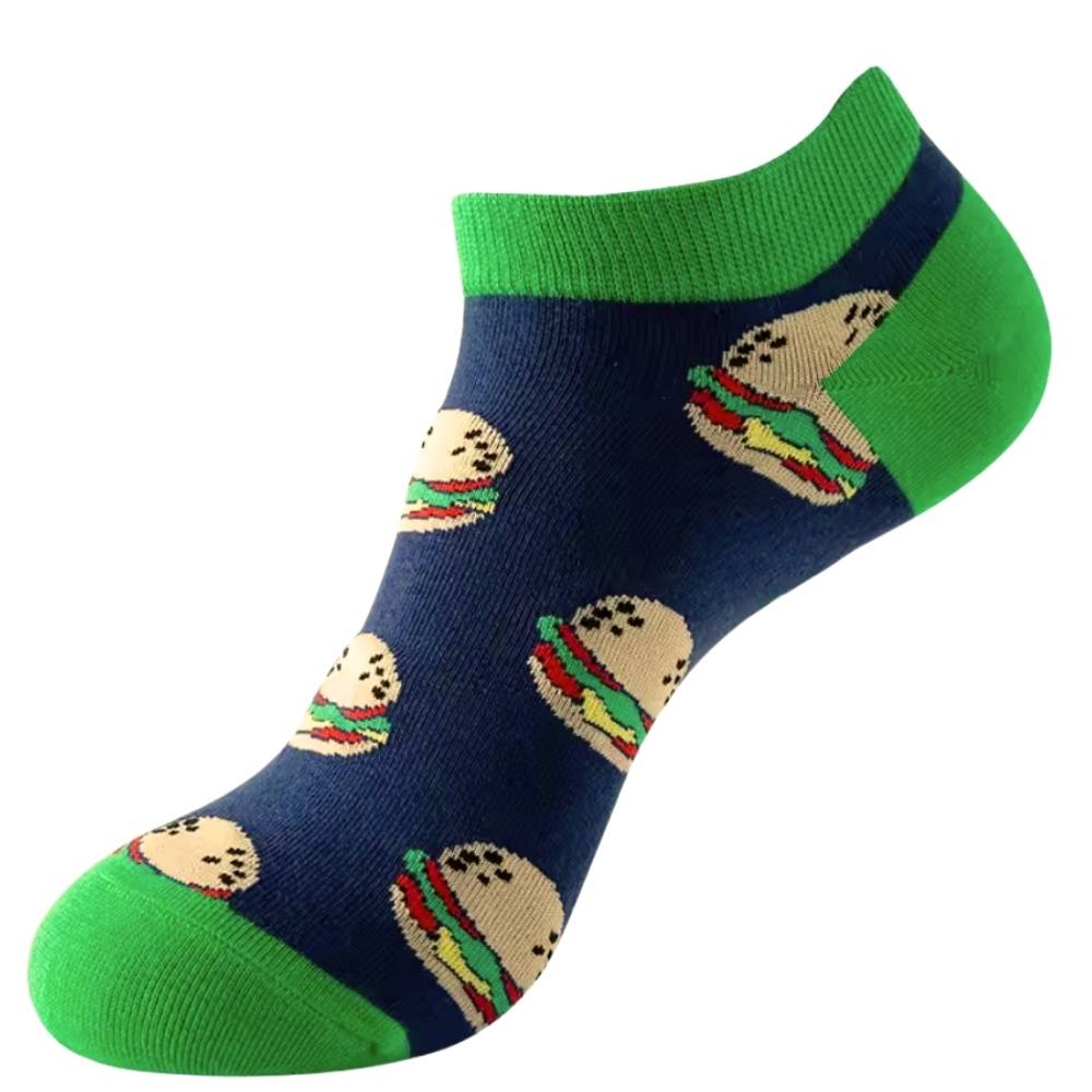 Navy Blue Ankle Length Socks for Men