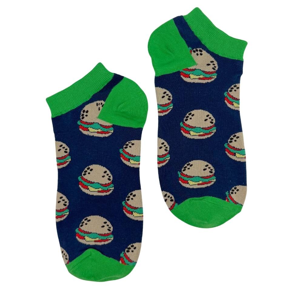 Navy Blue Ankle Length Socks for Men