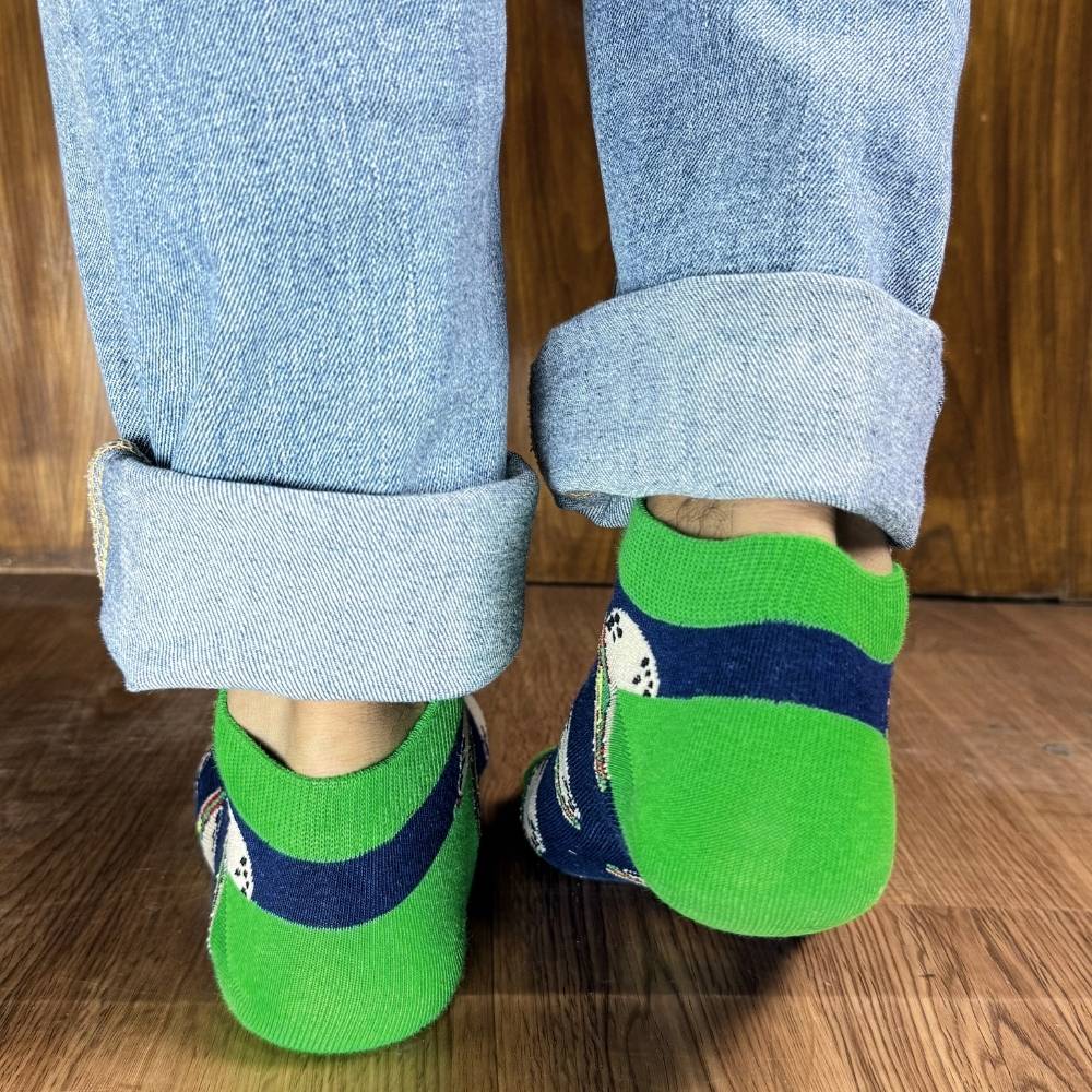 Navy Blue Ankle Length Socks for Men