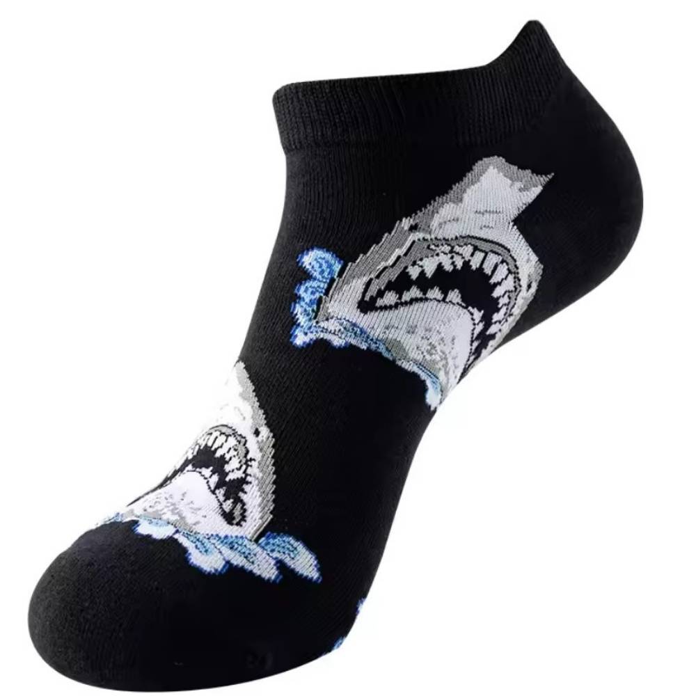 Black Ankle Length Socks for Men
