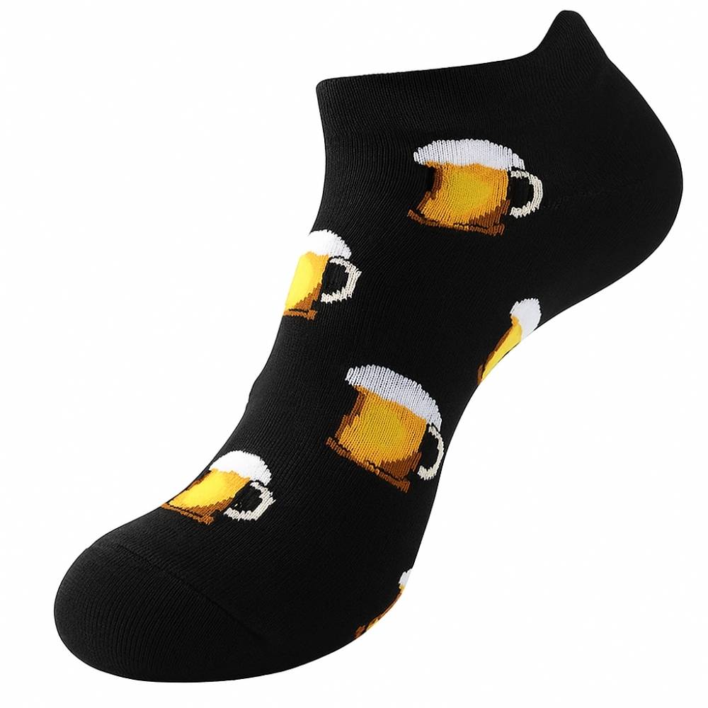 Black Ankle Length Socks for Men