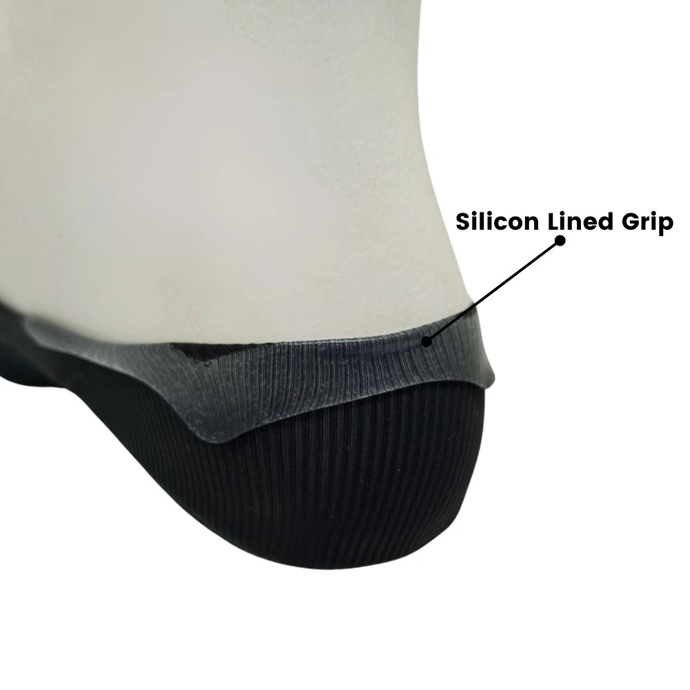 Black No Show Loafer Socks for Men