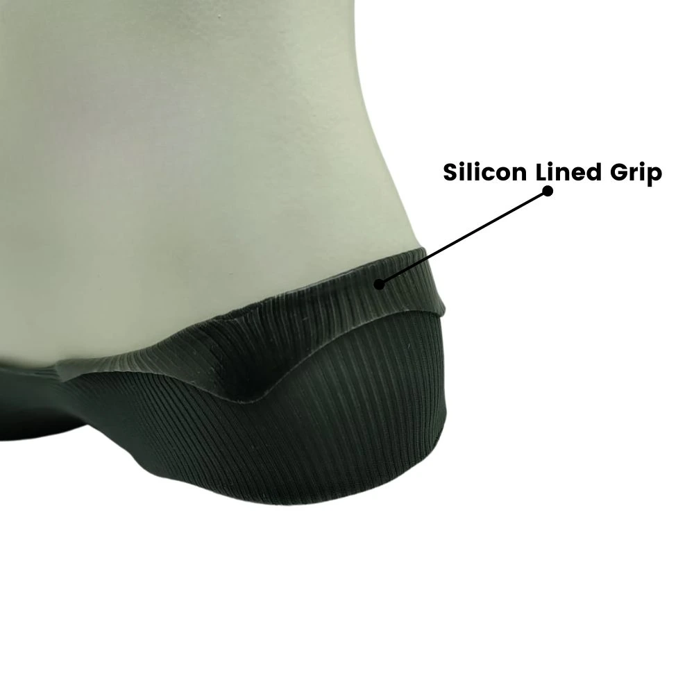 Grey No Show Loafer Socks for Men