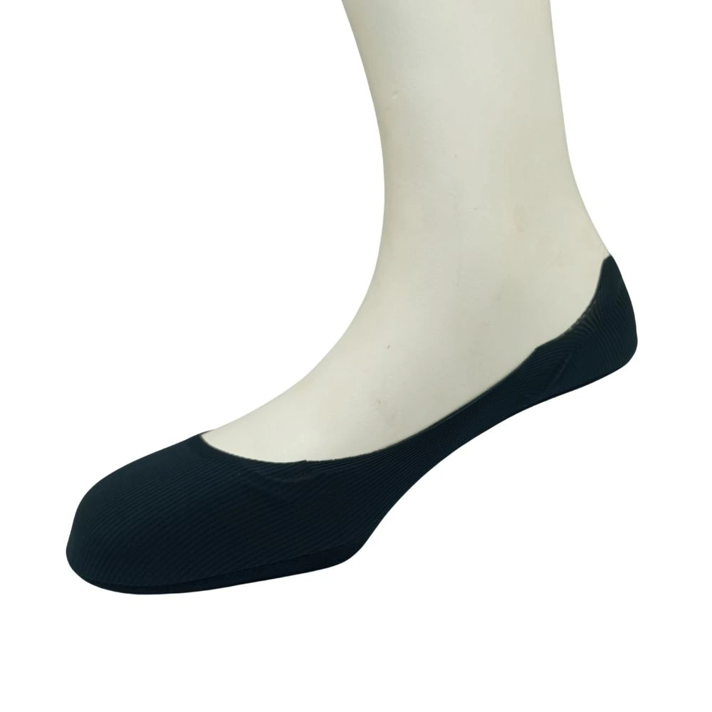 Navy Blue No Show Loafer Socks for Men
