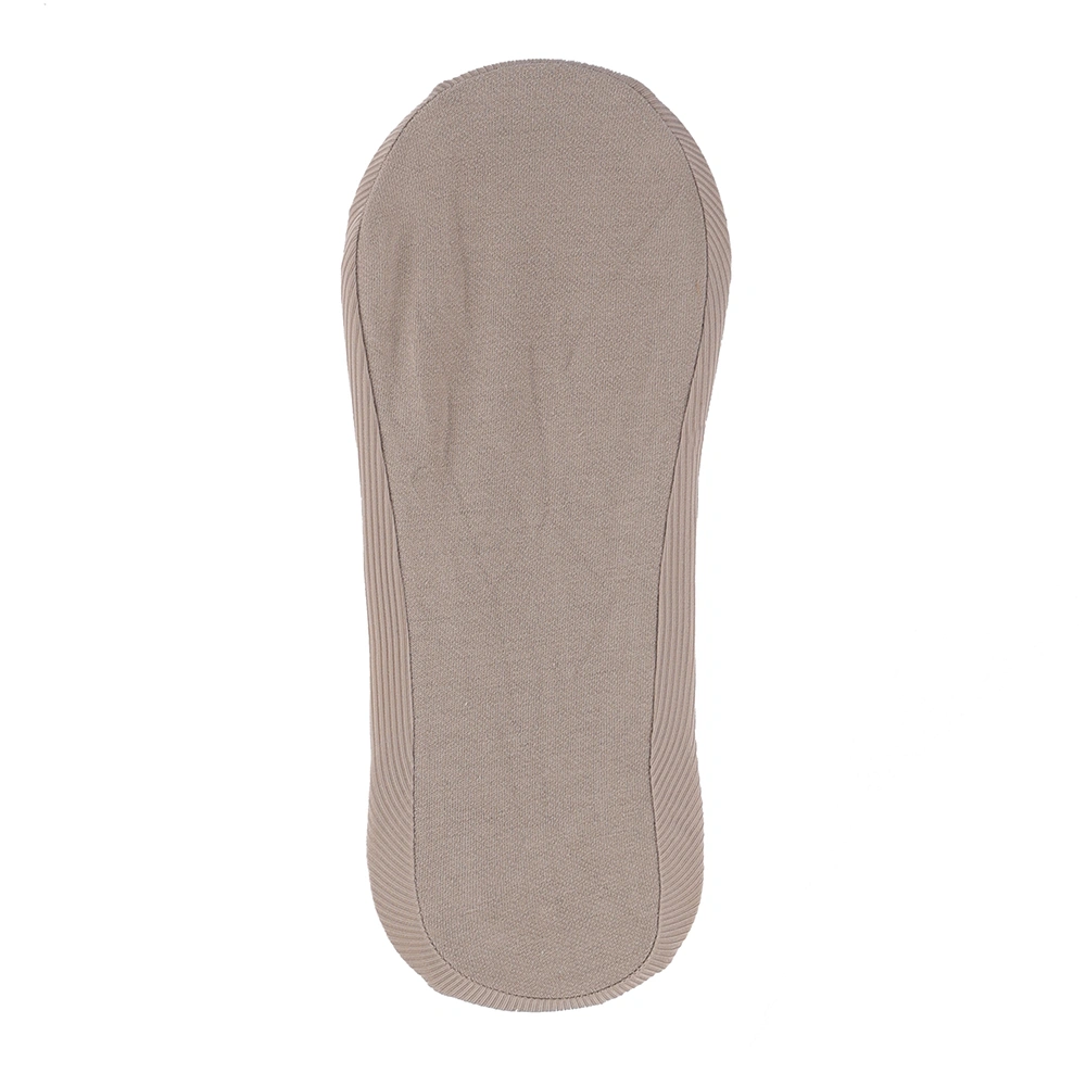 Cream No Show Loafer Socks for Men