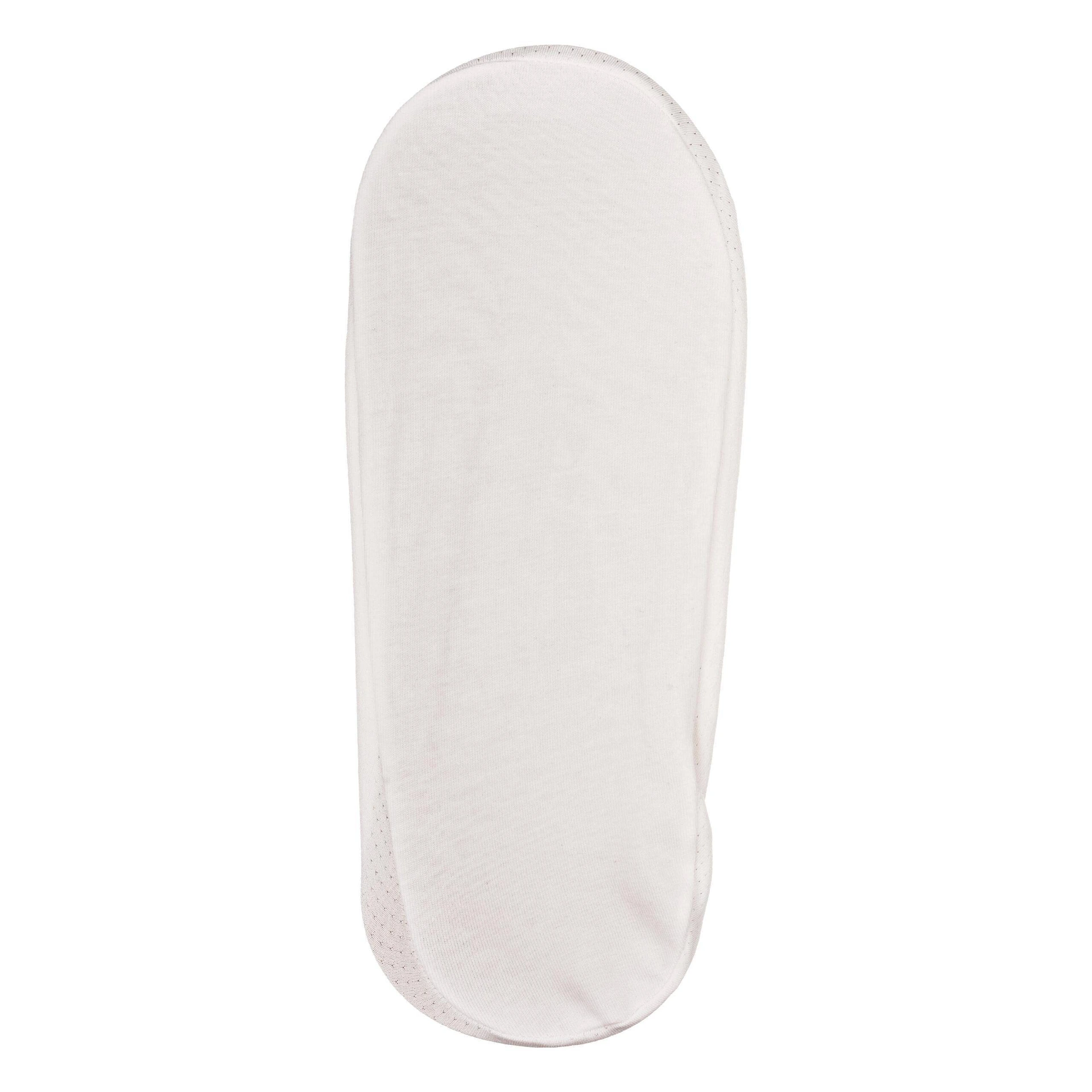 White No Show Loafer Socks for Men