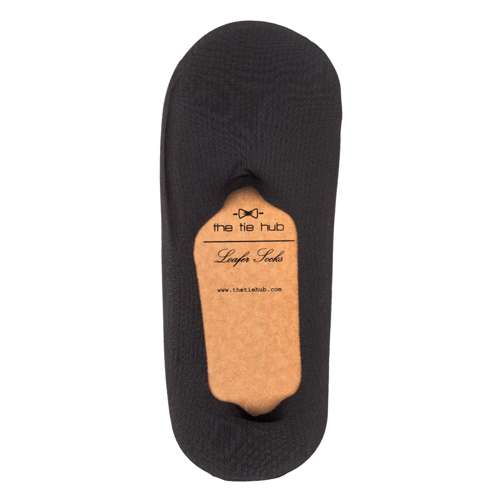 Grey No Show Loafer Socks for Men