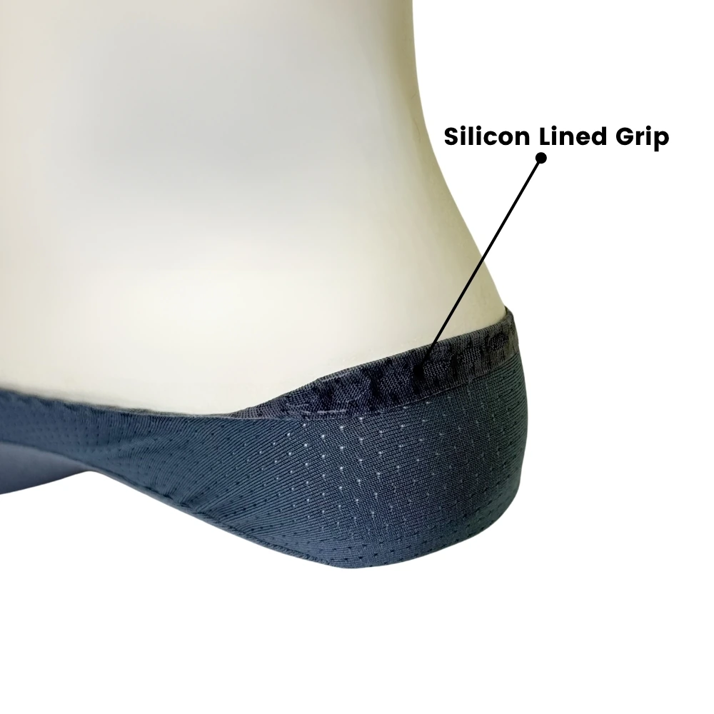 Blue No Show Loafer Socks for Men