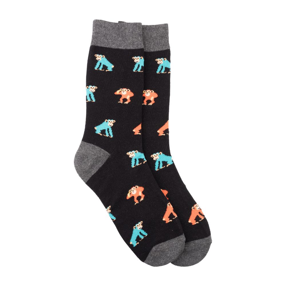 Multi Crew Length Socks Pack of 3 for Men
