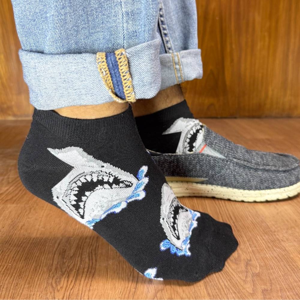 Multicolor Ankle Length Socks Pack of 3 for Men