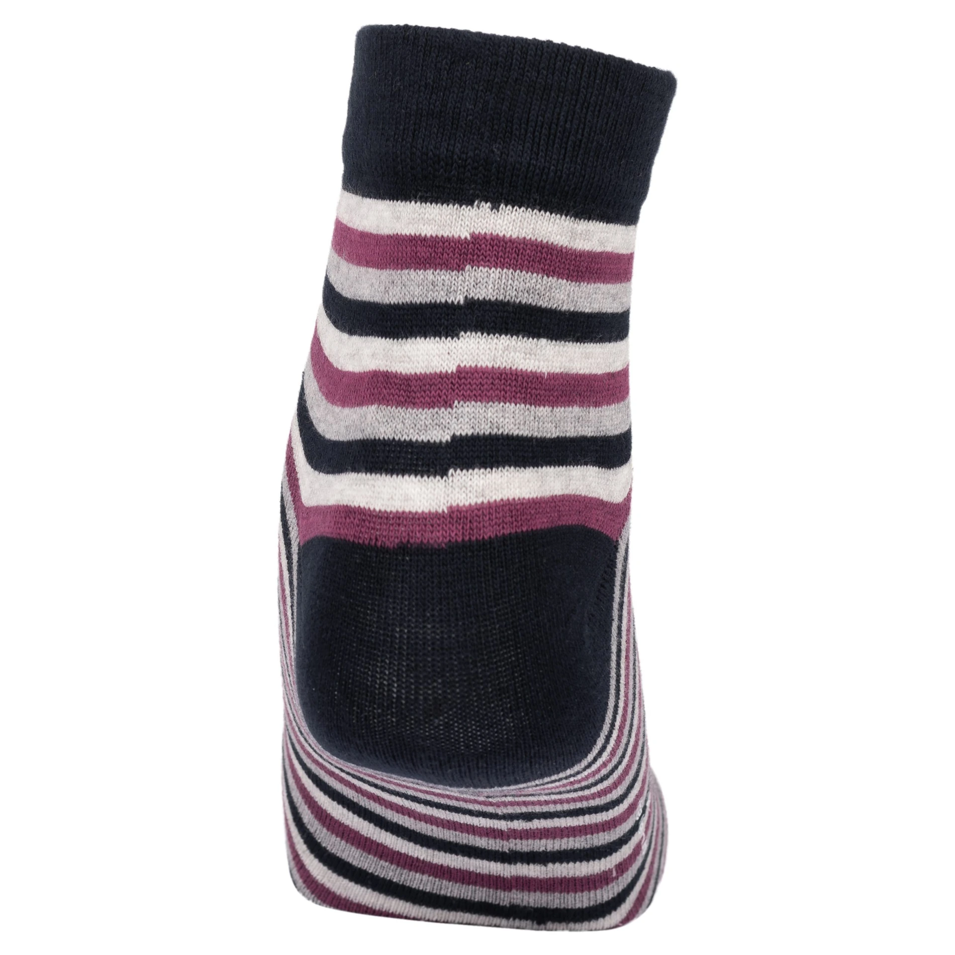 Purple Ankle Length Socks for Men