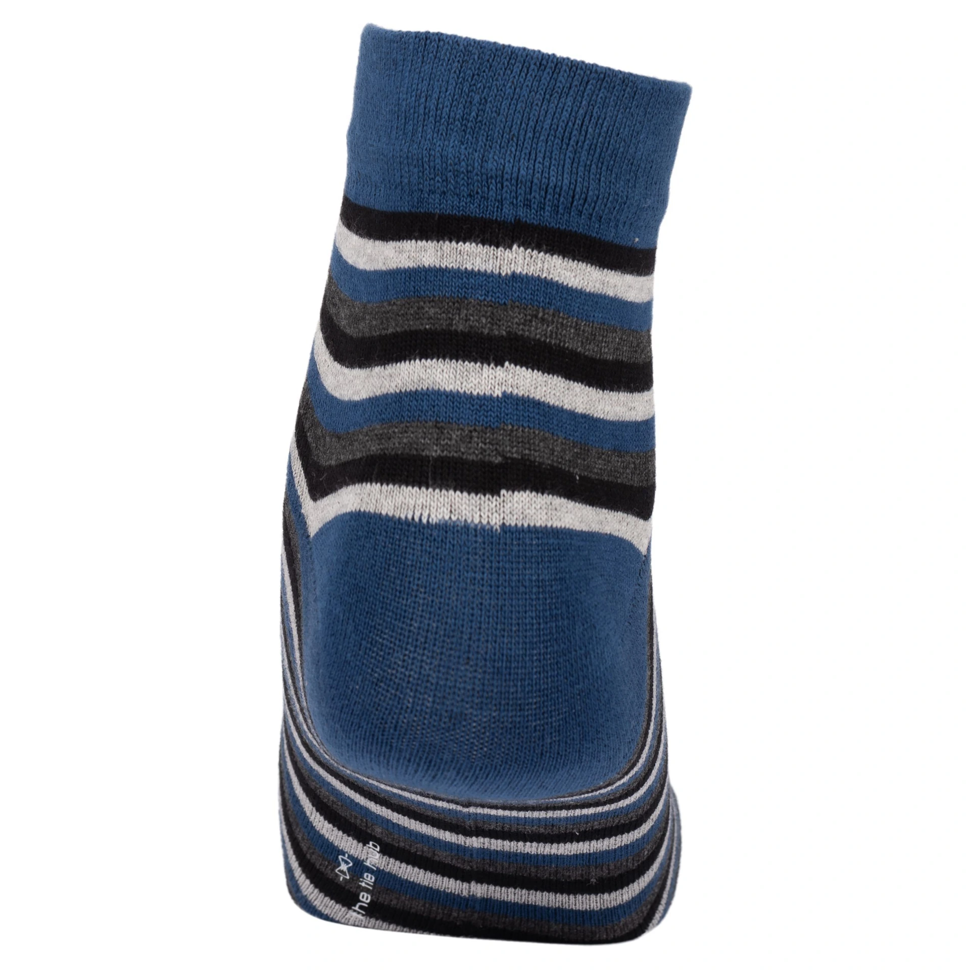 Blue Ankle Length Socks for Men