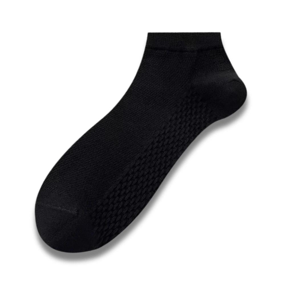 Black Ankle Length Socks for Men