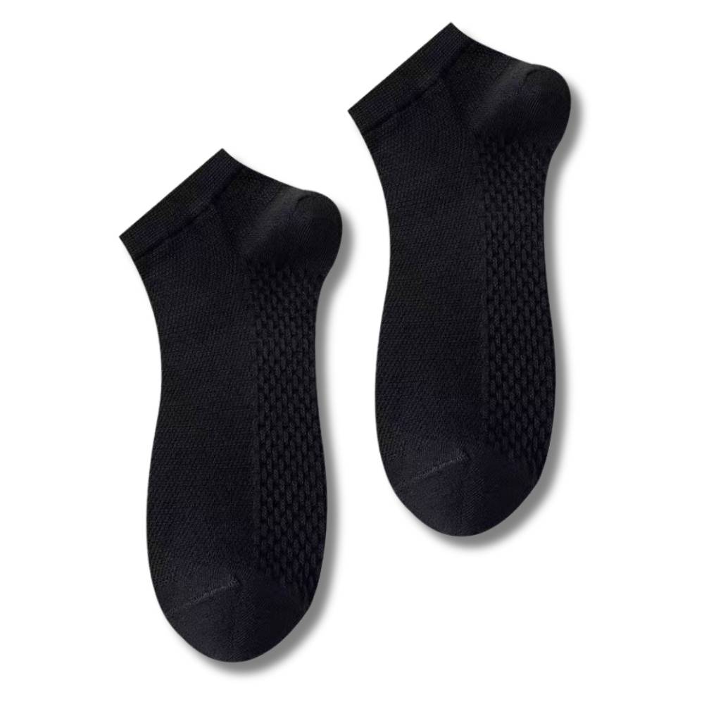 Black Ankle Length Socks for Men