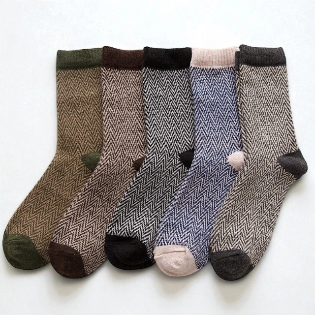 Multi Crew Length Socks for Men
