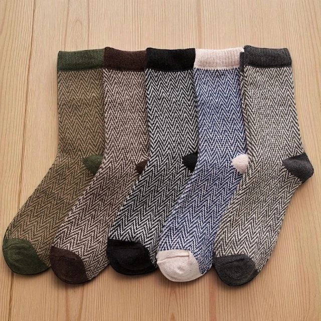 Multi Crew Length Socks for Men