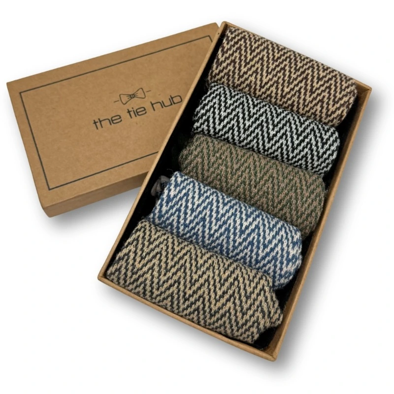Multi Crew Length Socks for Men