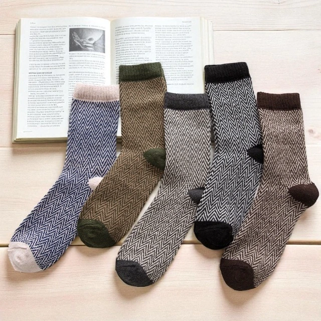 Multi Crew Length Socks for Men