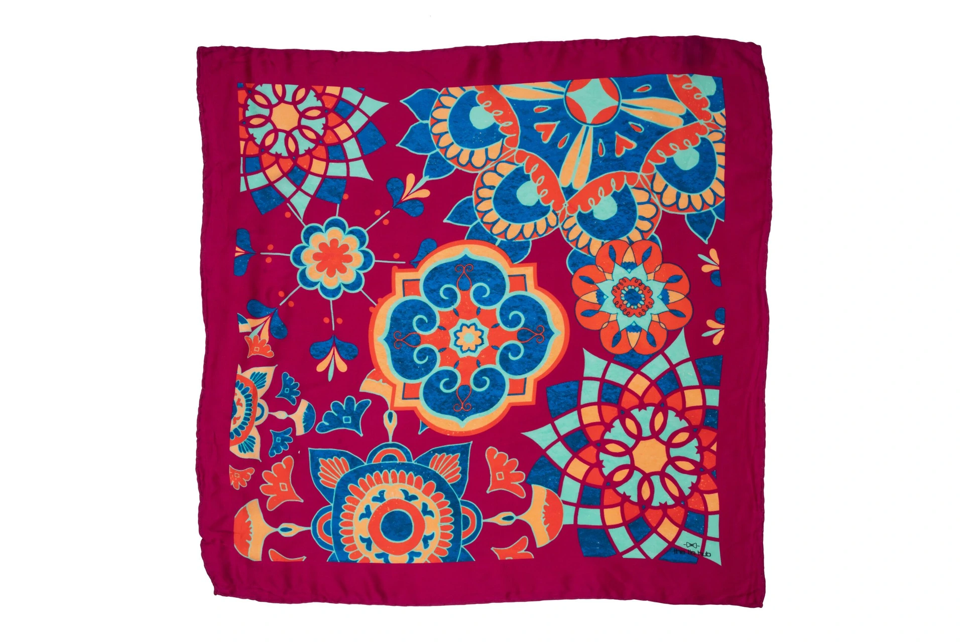 Mandala Multicolor Neckerchief for Men