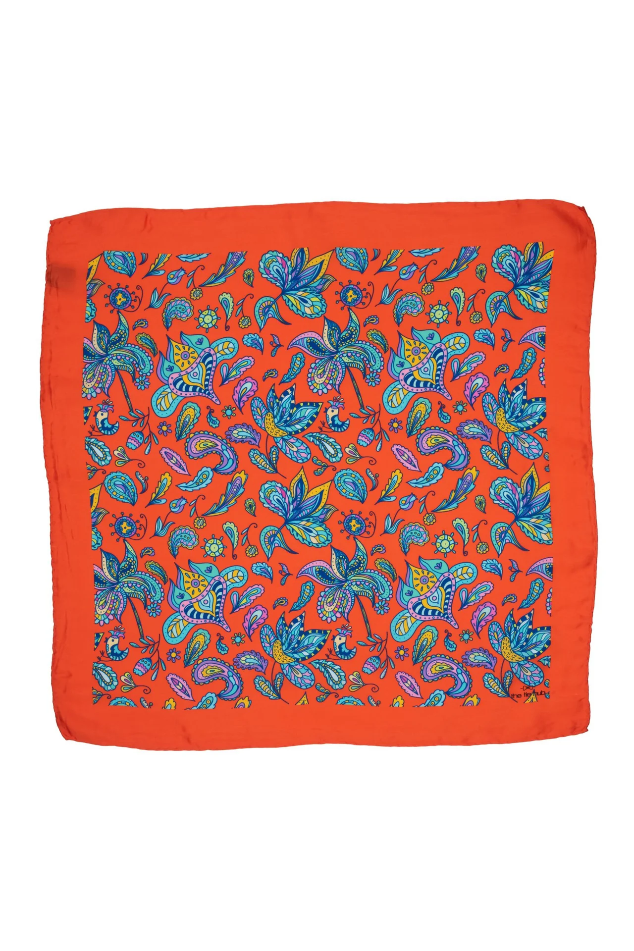 Paisley Pattern Multicolor Neckerchief for Men