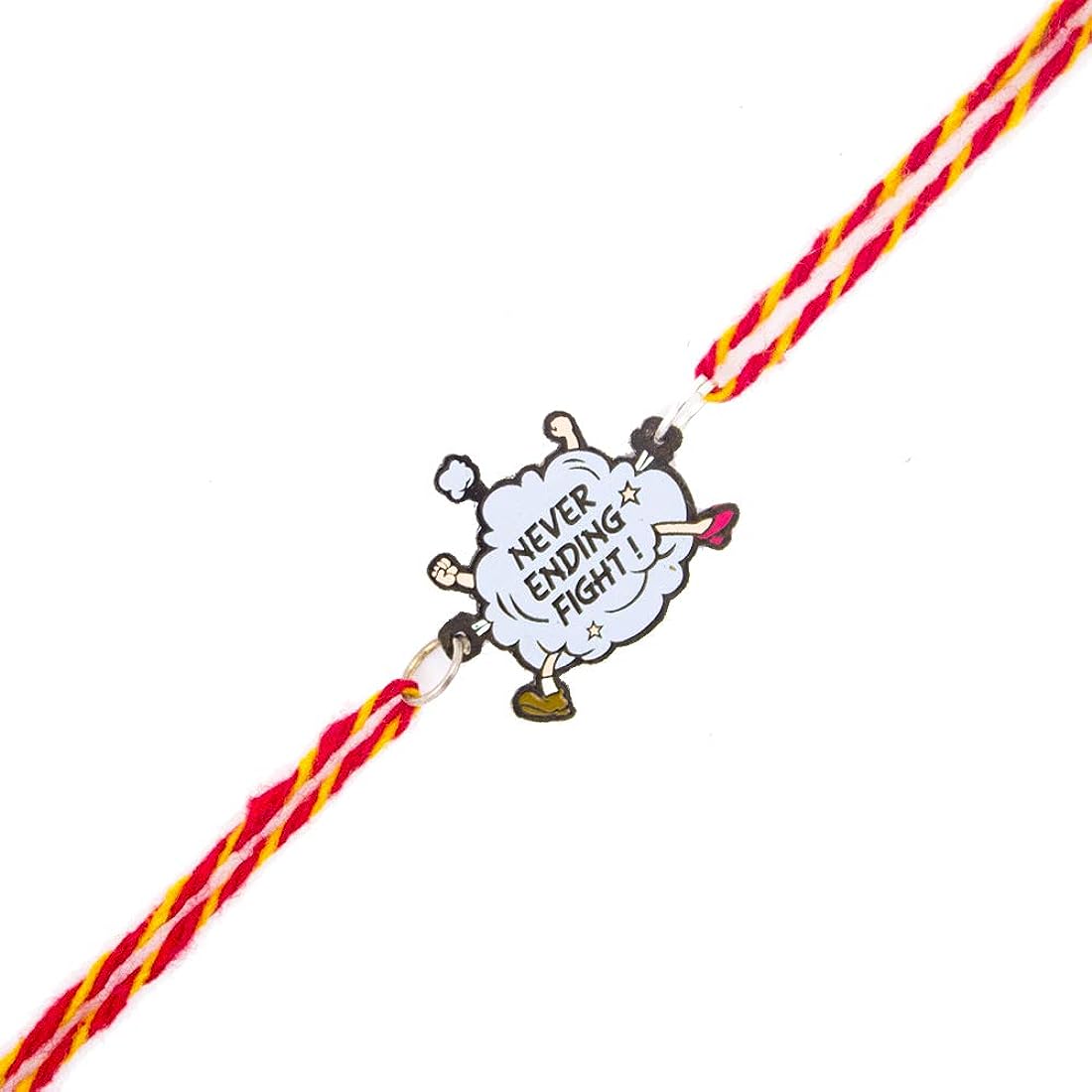 Never Ending Fight Brass Rakhi