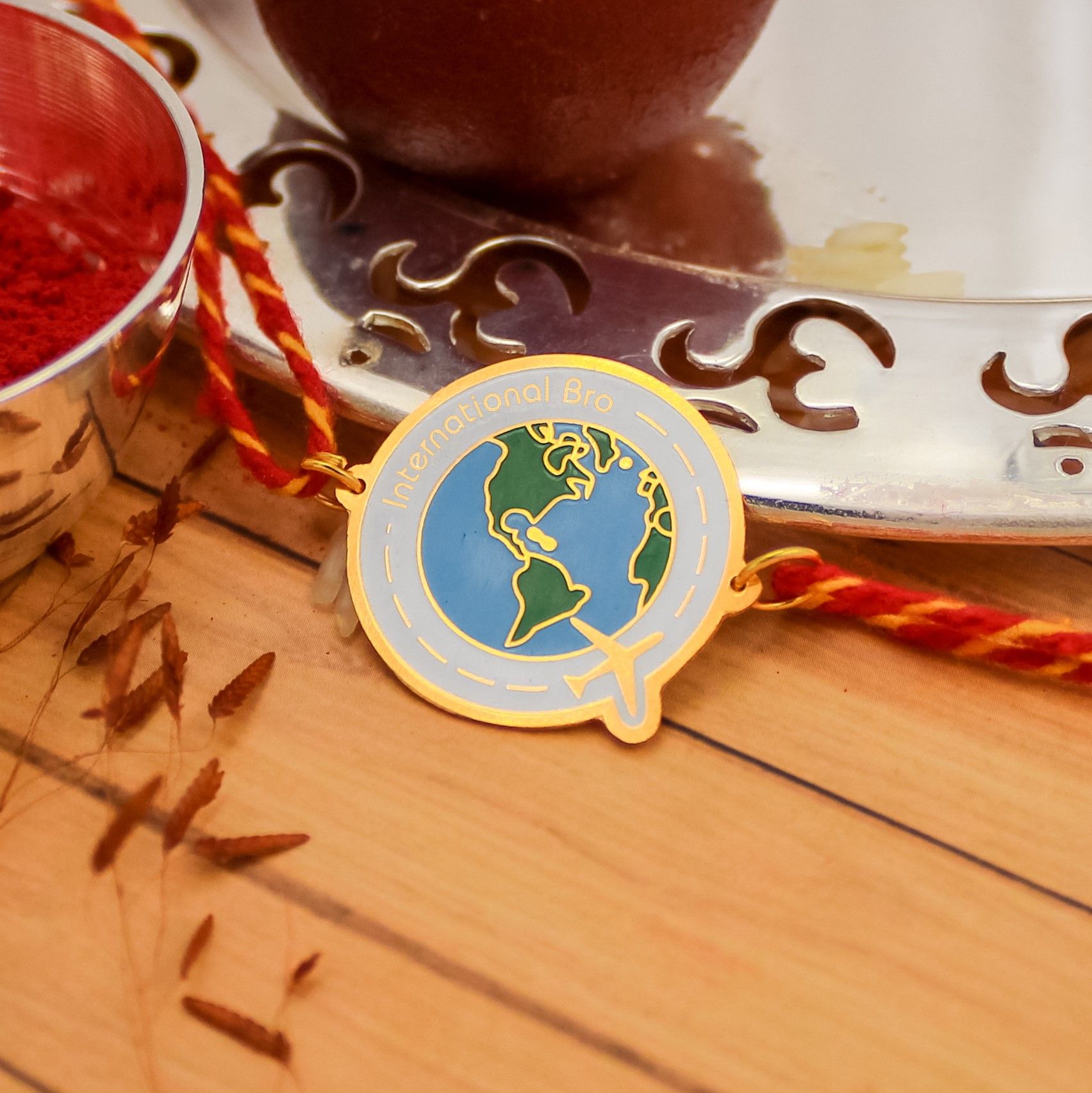 The Internatinal Bro Brass Rakhi