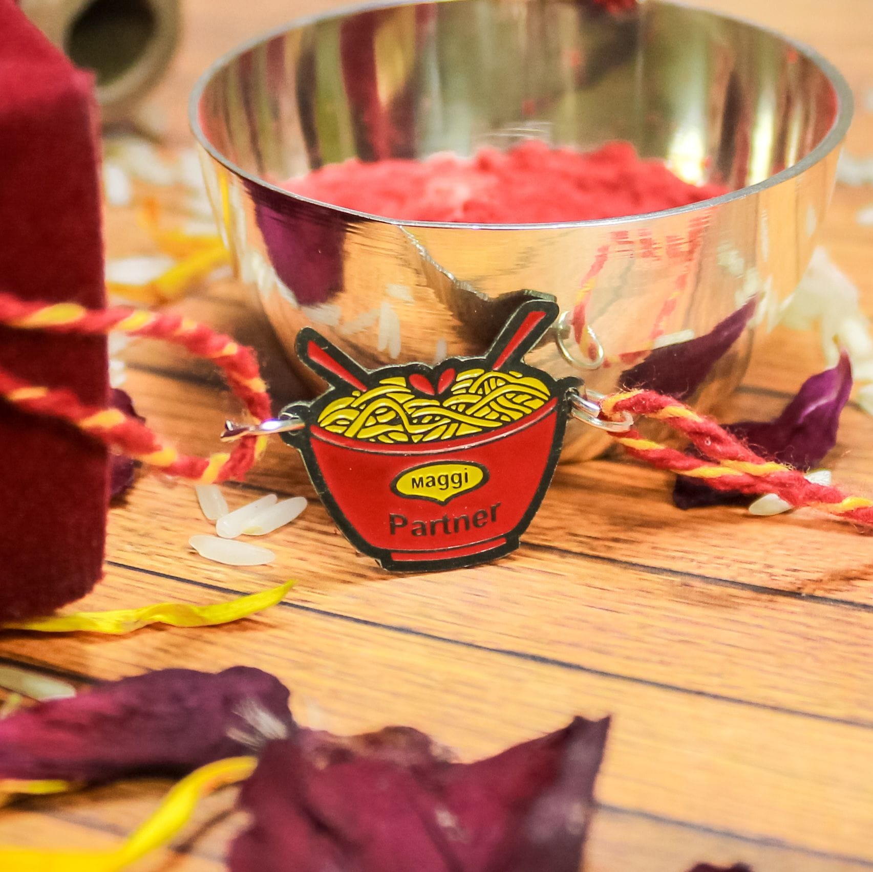 The Maggi Partner Brass Rakhi