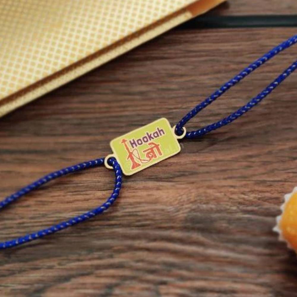 Hookah Bro Brass Rakhi